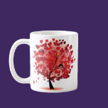 Hearts Tree Mug mugs