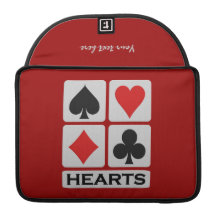 HeartsPlayer custom MacBook sleeve Sleeve For MacBooks