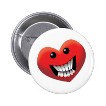 Hearty Smile Pin
