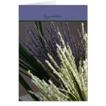 Heather and Grasses Greeting Card