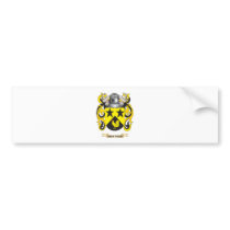 Heather Coat of Arms (Family Crest) Bumper Sticker