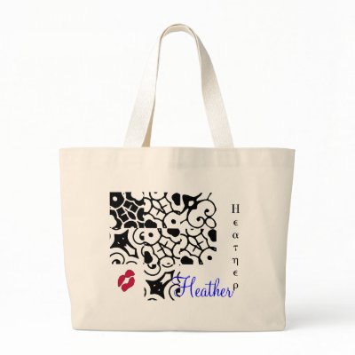 Heather Designer Name Bag by DesignerName
