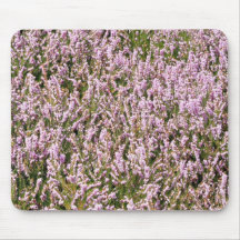 Heather Flowers Beautiful View Mouse Pad