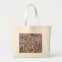 Heather Flowers Beautiful View Tote Bags