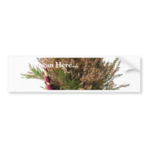 Heather In Basket Bumper Stickers