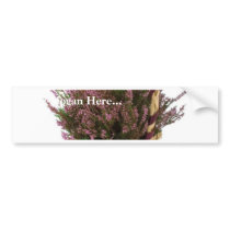 Heather In Basket With A Ribbon Bumper Sticker