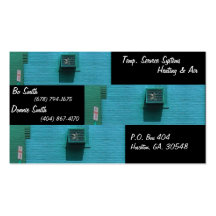 Heating & Air Business Card