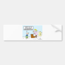 heaven christianity saint peter pre-registration bumper stickers