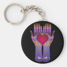 Heaven Hands Keychain