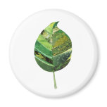 Heaven is Green Fridge Magnet