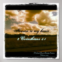 Heaven is my home poster