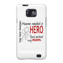 Heaven Needed A Hero Mom Lung Cancer Samsung Galaxy SII Case