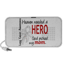 Heaven Needed A Hero Mom Lung Cancer PC Speakers