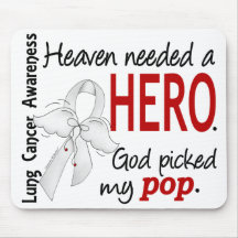Heaven Needed A Hero Pop Lung Cancer Mouse Pad