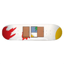 heaven or hell skateboard decks