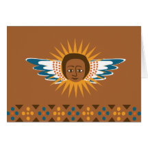 Heaven Sent via Ethiopia - Announcement Cards