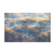Heavenly Clouds Stretched Canvas Prints