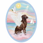 Heavenly Sea  -Chocolate Labrador Acrylic Cut Out