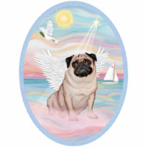 Heavenly Sea - Pug 17 Photo Cut Outs