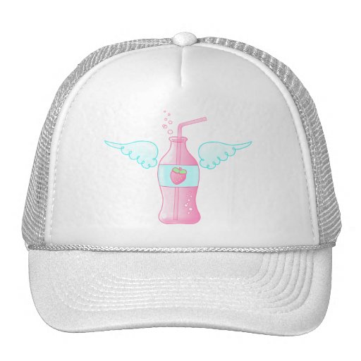 Heavenly Strawberry Soda Trucker Hat