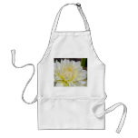 Heavenly White Dahlia Apron