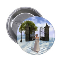 Heavens Angel Button