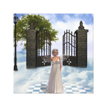 Heavens Angel Canvas Print