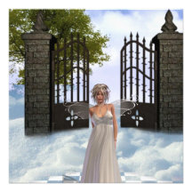 Heavens Angel Invitations