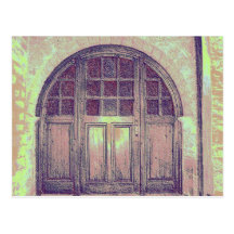 Heaven's door postcard