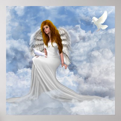 Heaven's Doves Poster by tinablanton