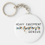 Heavy Equipment Genius Key Chains