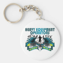 Heavy Equipment Operators Gone Wild Key Chains