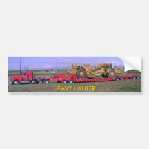 Heavy Hauler bumper sticker
