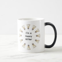 Heavy Hitter Badminton Mug