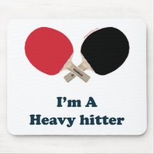 Heavy Hitter Ping Pong Mouse Pads