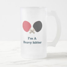 Heavy Hitter Ping Pong Mugs