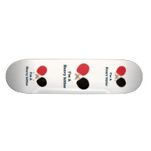 Heavy Hitter Ping Pong Skate Board Decks