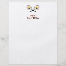 Heavy Hitter Tennis Flyers