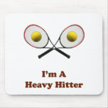 Heavy Hitter Tennis Mouse Pad