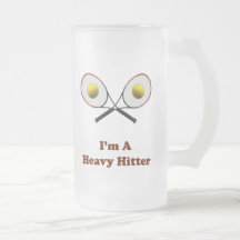 Heavy Hitter Tennis Mugs