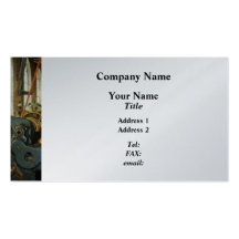 Heavy Machine Shop Business Card Template