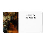 Heavy Machine Shop Personalized Shipping Label