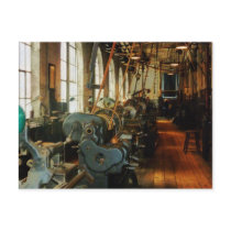 Heavy Machine Shop Post Card