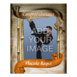 Heavy Martial Arts Orange Belt Portrait One Photo