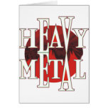 Heavy Metal Greeting Cards