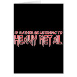 Heavy Metal Card