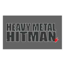HEAVY METAL HITMAN Business Card