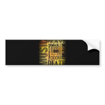 Heavy Metal Party Bumper Stickers