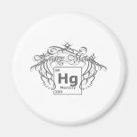 Heavy Metal Refrigerator Magnet