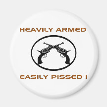 heavyarmed full fridge magnet